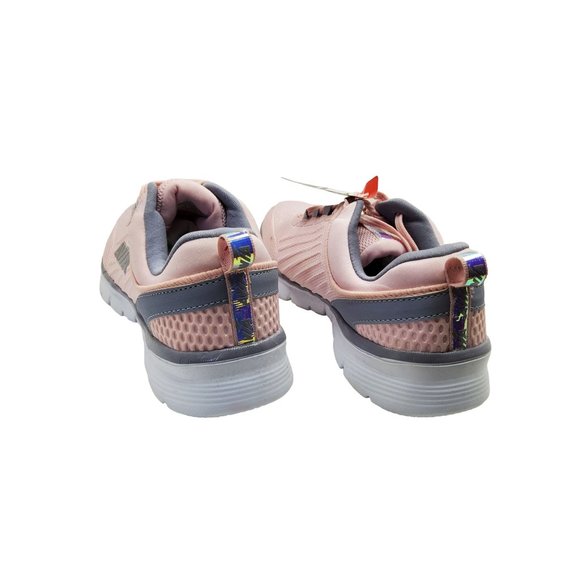 new with tags avia womens memory foam pink lace up fashion sneakers. - Picture 5 of 6